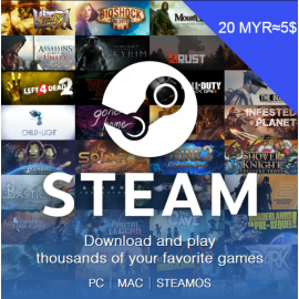 Steam - $5 (Digital Code)