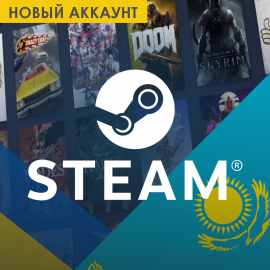 New account Steam (Kazakchstan, Ukraine)