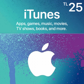 iTunes - 25 TL (Gift Card) Turkey