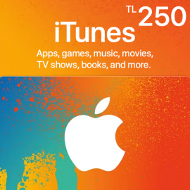 iTunes 250 TRY (Gift Card) Turkey