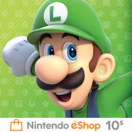 Nintendo 10 USD (Gift Card)