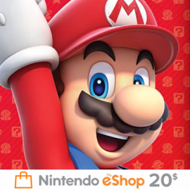 Nintendo 20 USD (Gift Card)