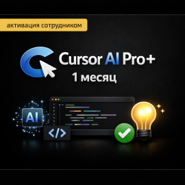 Cursor AI Pro+ 1 month (Employee activation)