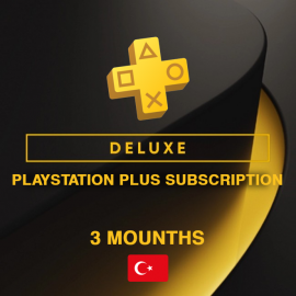 PS Plus DELUXE 3 months (Turkey, employee activation)