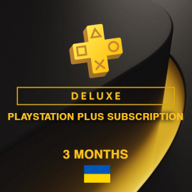 PS Plus DELUXE 3 months (Ukraine, employee activation)