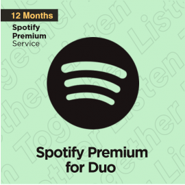 Spotify DUO - 12 Mounths (Activation by employee)