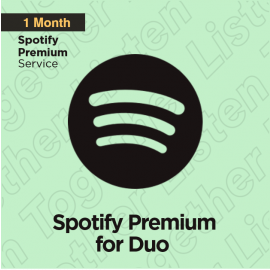 Spotify DUO - 1 Mounth (Activation by employee)