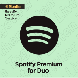 Spotify DUO - 6 Mounths (Activation by employee)