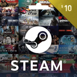 Steam - $ 10 (Digital Code) TR/AR/USA/EU