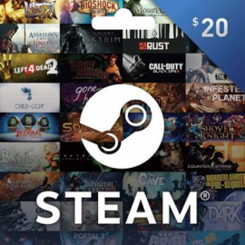 Steam - $ 20 (Digital Code) TR/AR/USA/EU