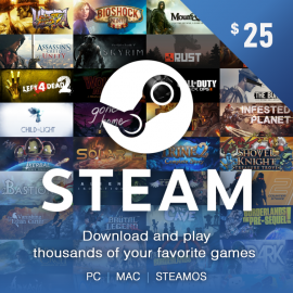 Steam - $ 25 (Digital Code)